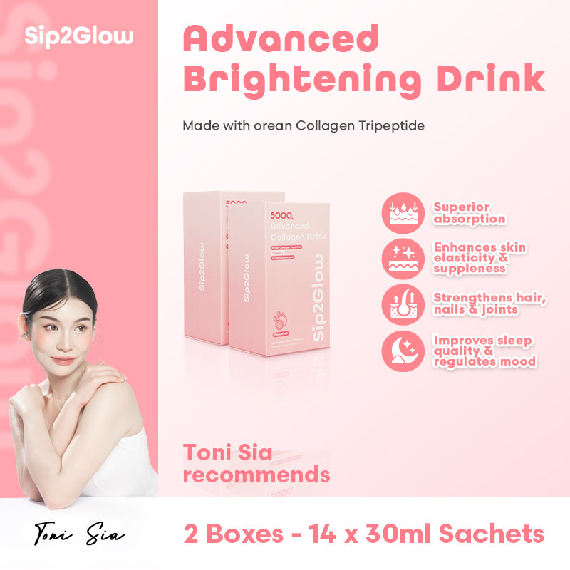 [2B] Sip2Glow Advanced Collagen Drink with Korean Collagen Tripeptide