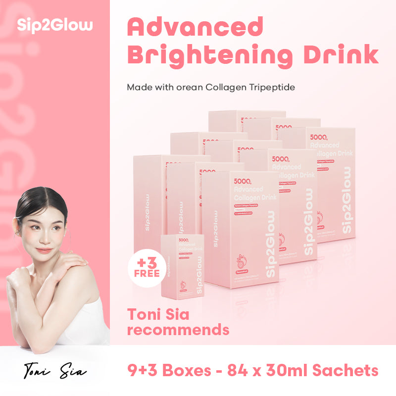 [B9G3] Sip2Glow Advanced Collagen Drink with Korean Collagen Tripeptide